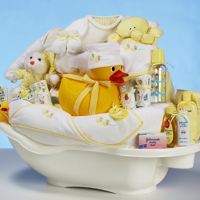 Baby Shower Gift Baskets on Gift Basket Baby Shower Invitation  Shower Baby Gift Baskets  Baby