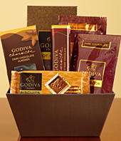 chocolate and nut gift basket