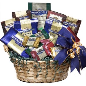 dark chocolate gift basket