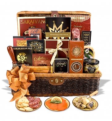 gourmet food gift baskets