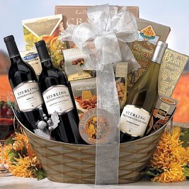 Wine Cheese Gift Baskets