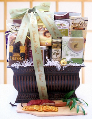 Gourmet Thank You Gift Basket