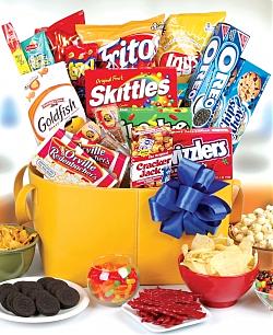 junk food gift basket